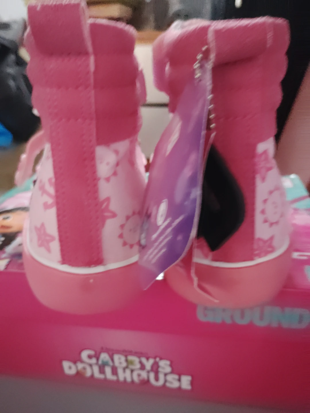 Gabby's Dollhouse High Top Shoes Pink - photo 4