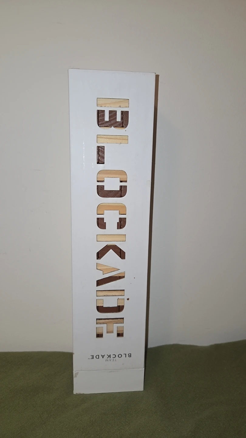 Team Blockade Stacking Game