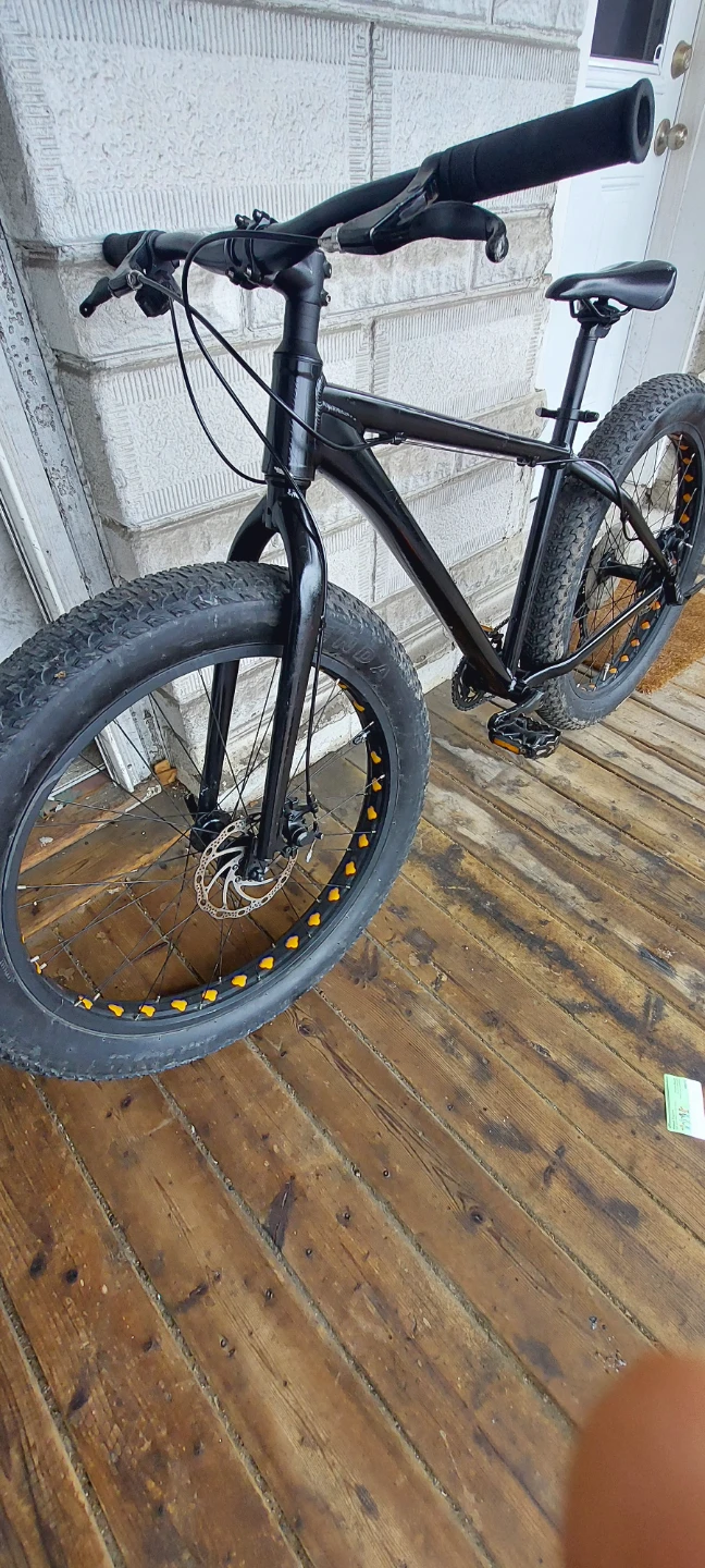 Black Fat Tire Bicycle - photo 3