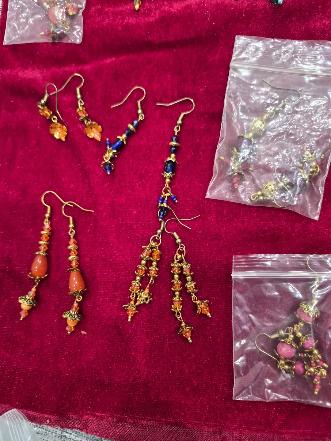 Assorted Beaded Fashion Earrings
