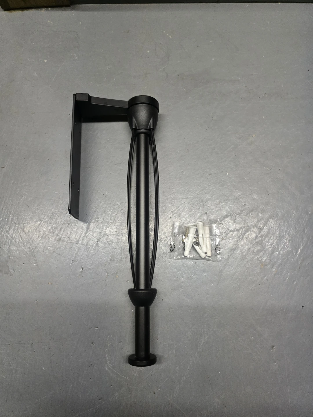 Black One-Handed Paper Towel Holder - photo 3