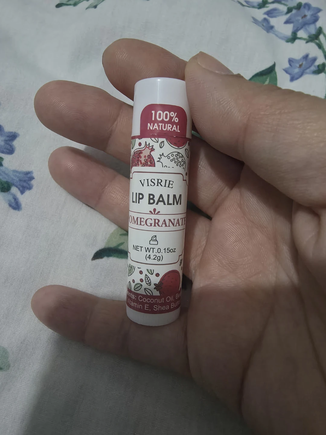 Visrie Pomegranate Lip Balm 🏈