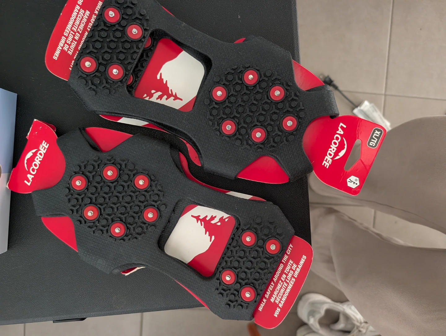 Two - La Cordée Urban Ice Cleats XL/TG