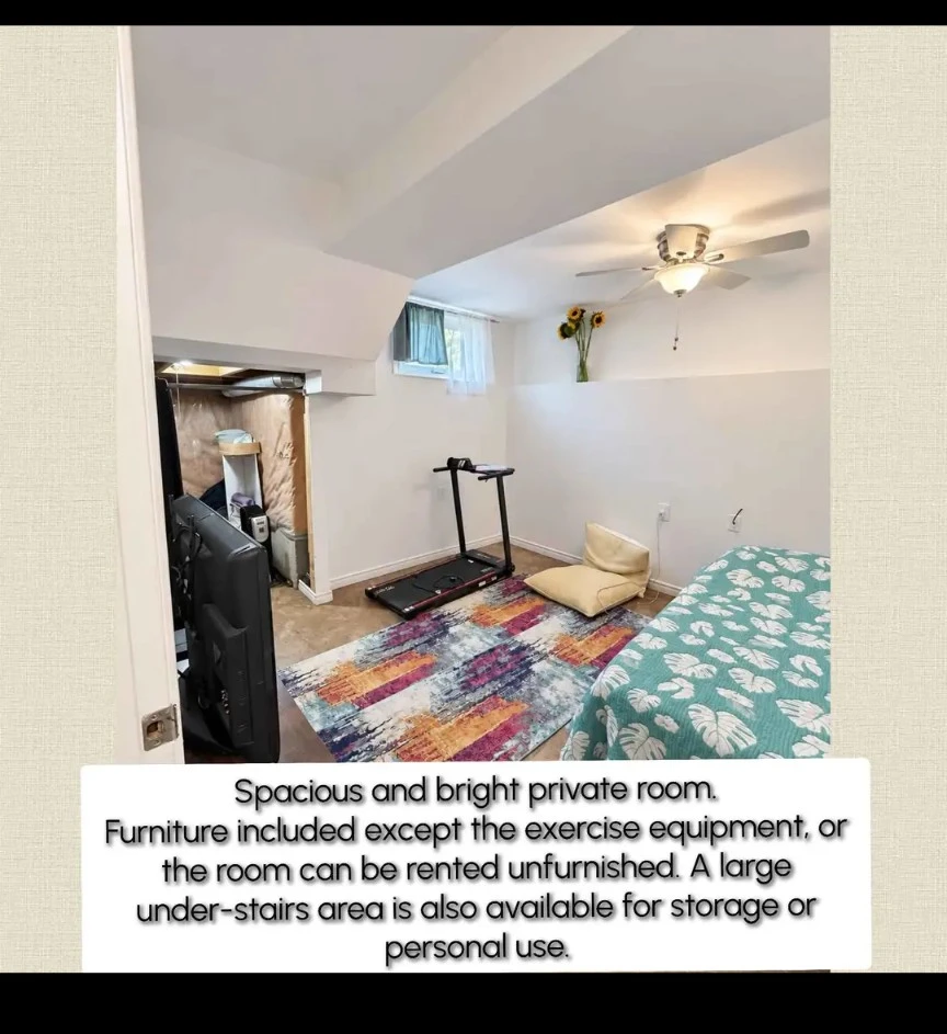 BASEMENT ROOM FOR RENT - photo 4