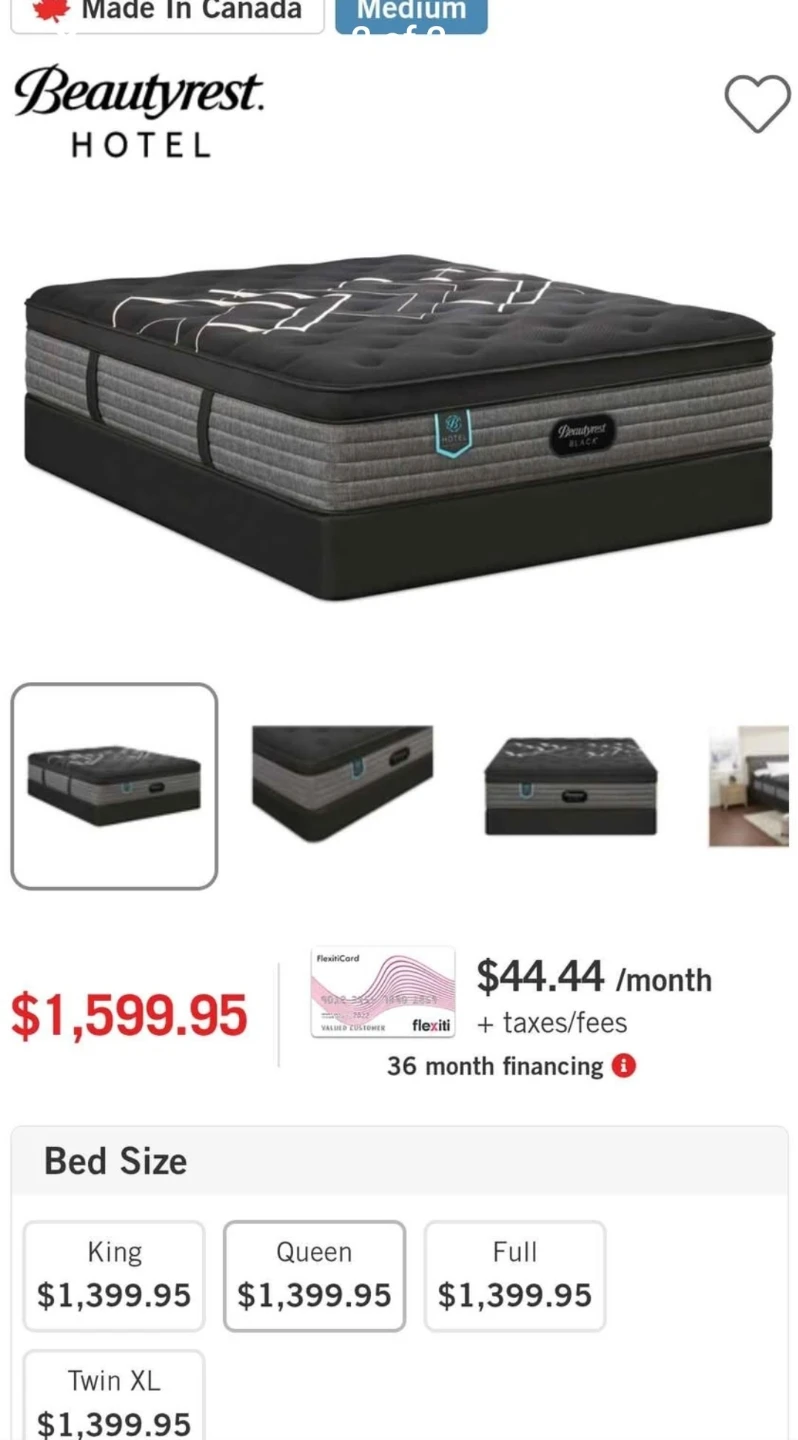Beautyrest Hotel Black Mattress - photo 2
