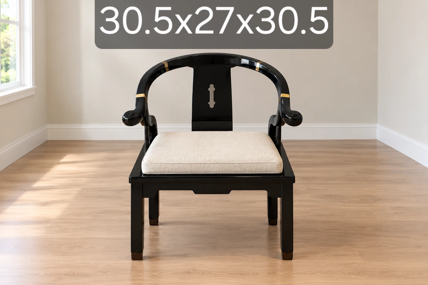 Pallavisini Italian Horseshoe Ming Style Chairs - photo 2