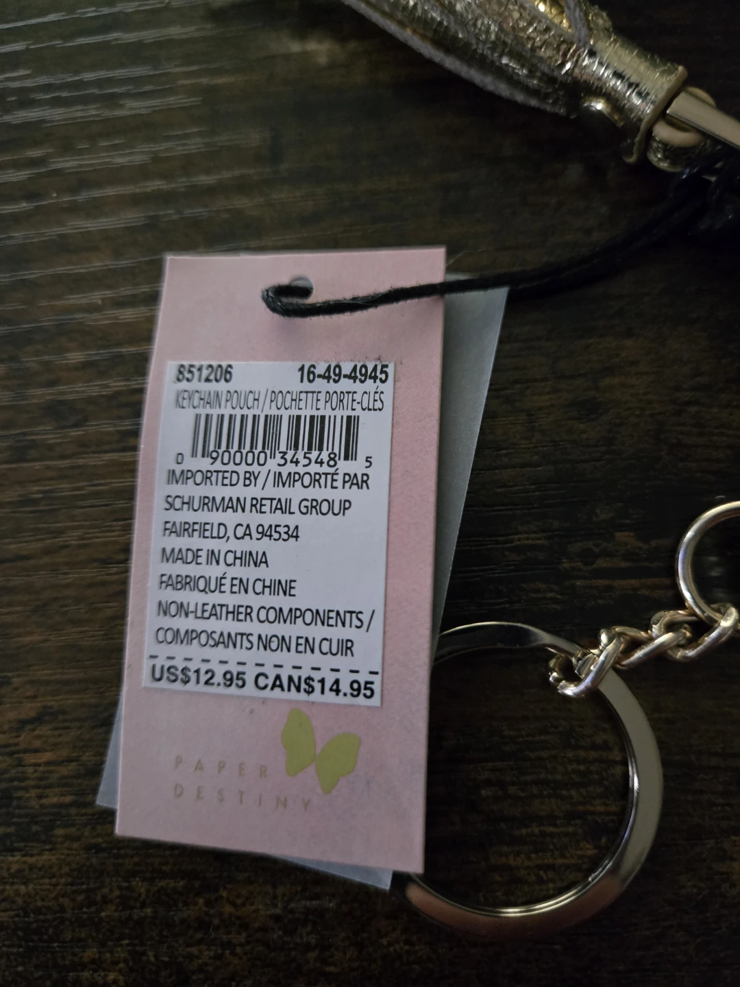 Paper Destiny Keychain Pouch - photo 2