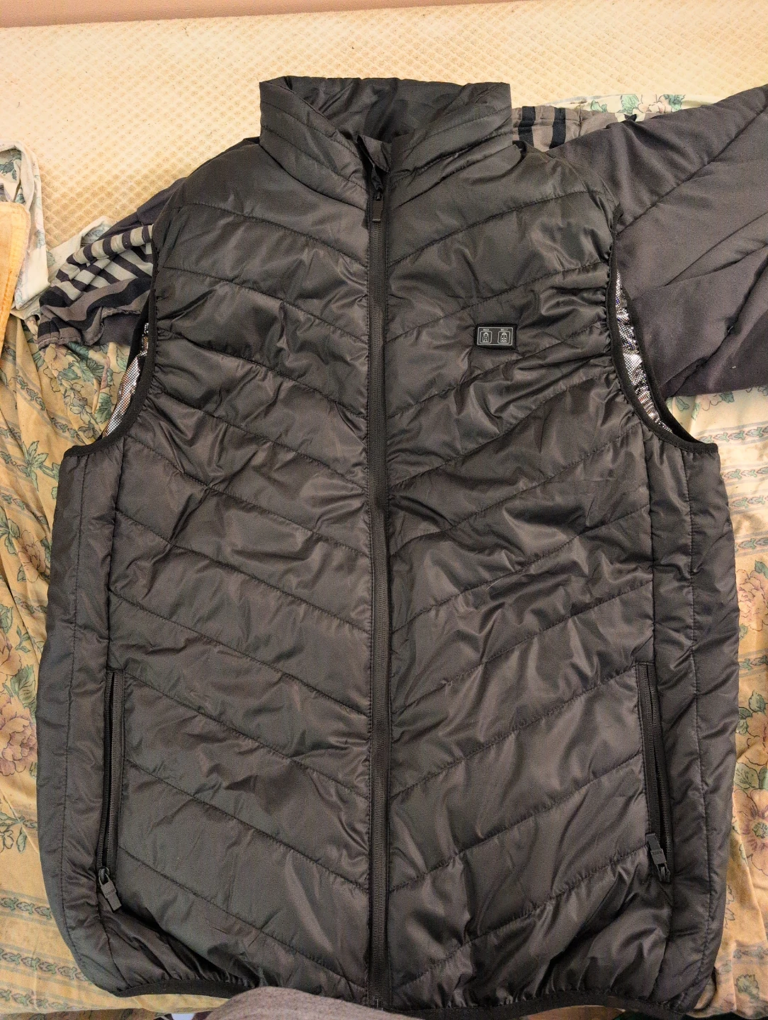 Black Heated Vest