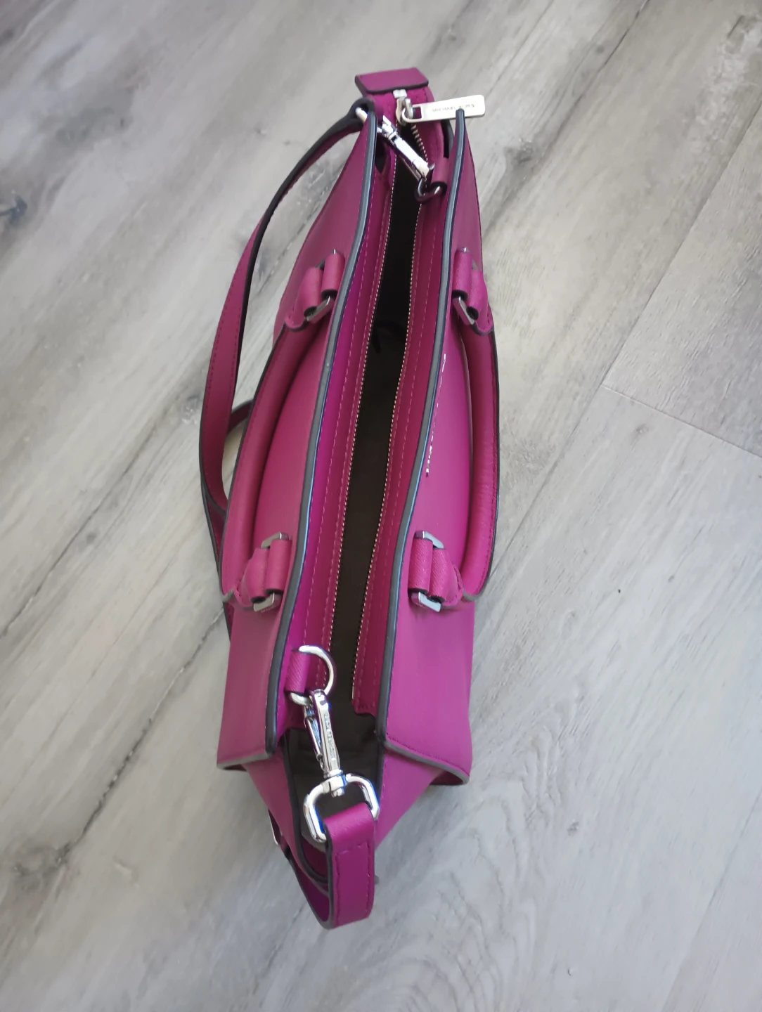 Michael Kors Pink Leather Satchel Handbag - photo 2
