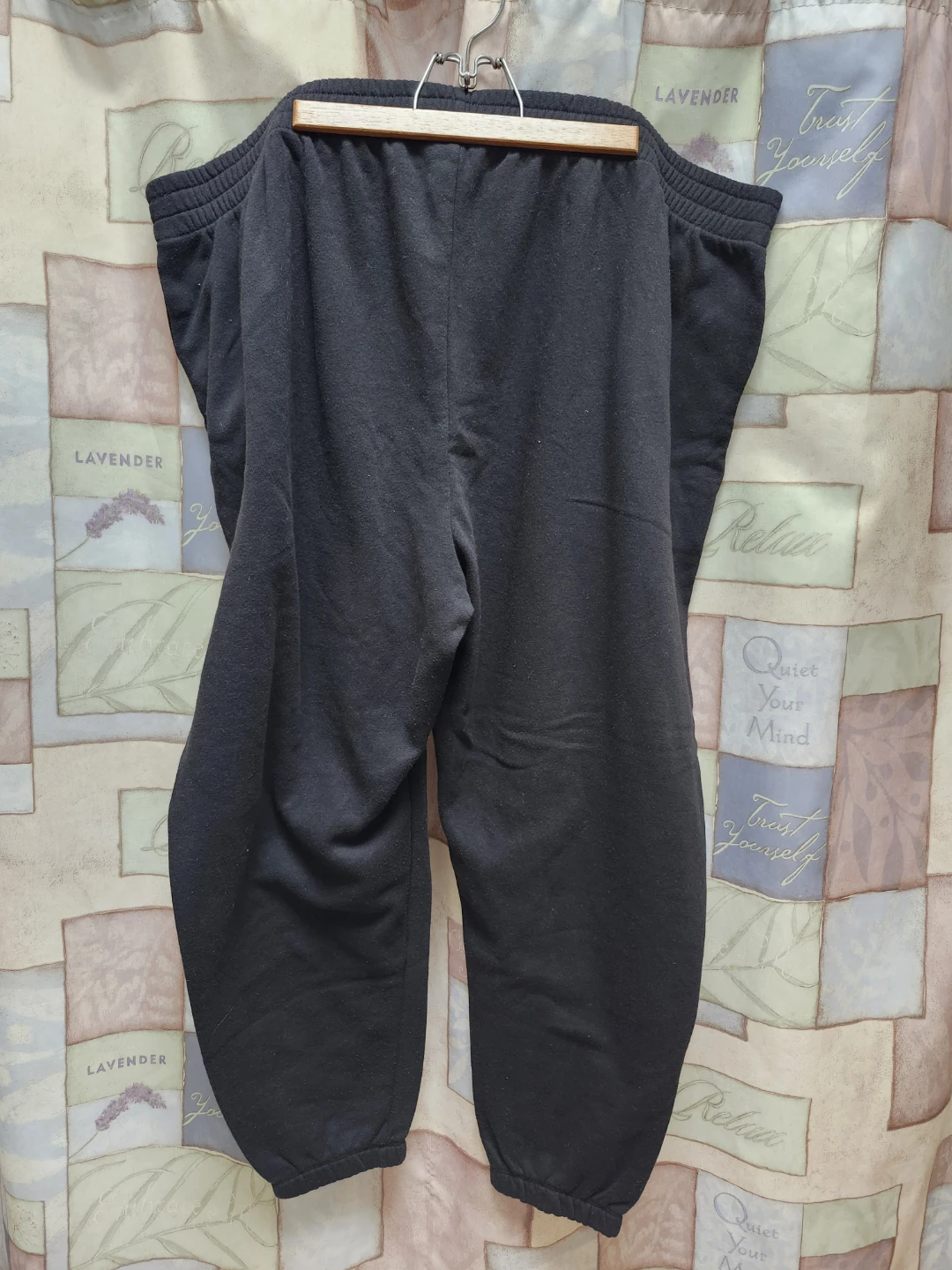 Terra & Sky Black Sweatpants 3X