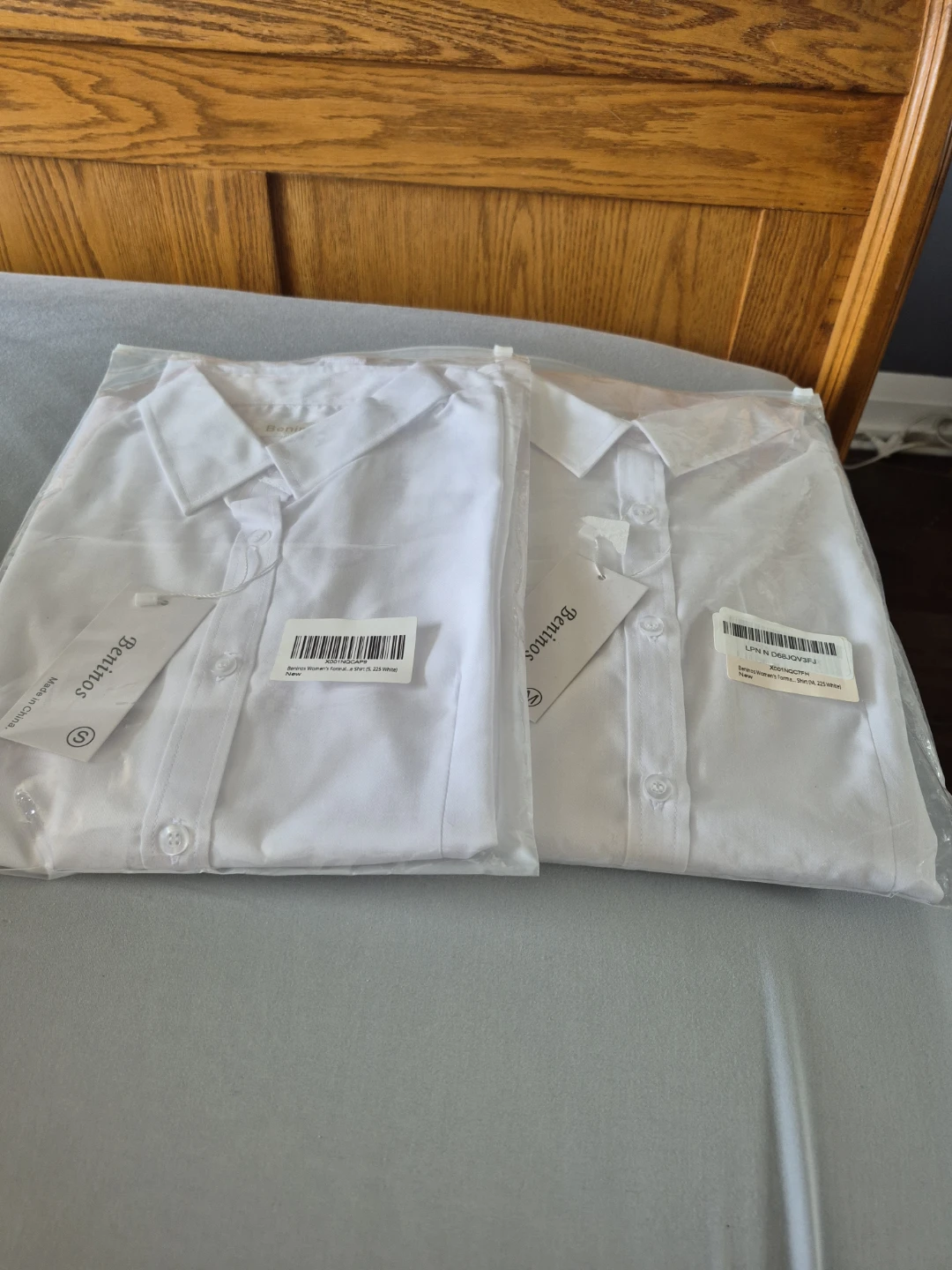 Women's White Dress Shirts and Unisex Vests - photo 4