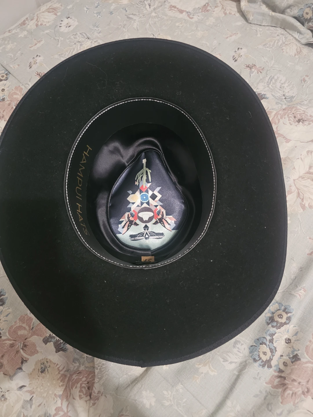 Hampui Hats black wool hat - photo 5
