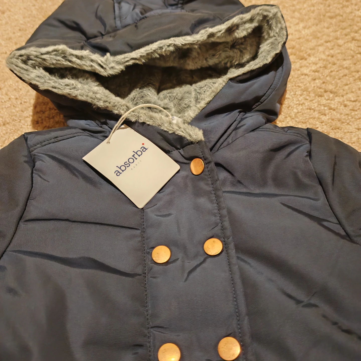Absorba Kids Navy Winter Coat - photo 3