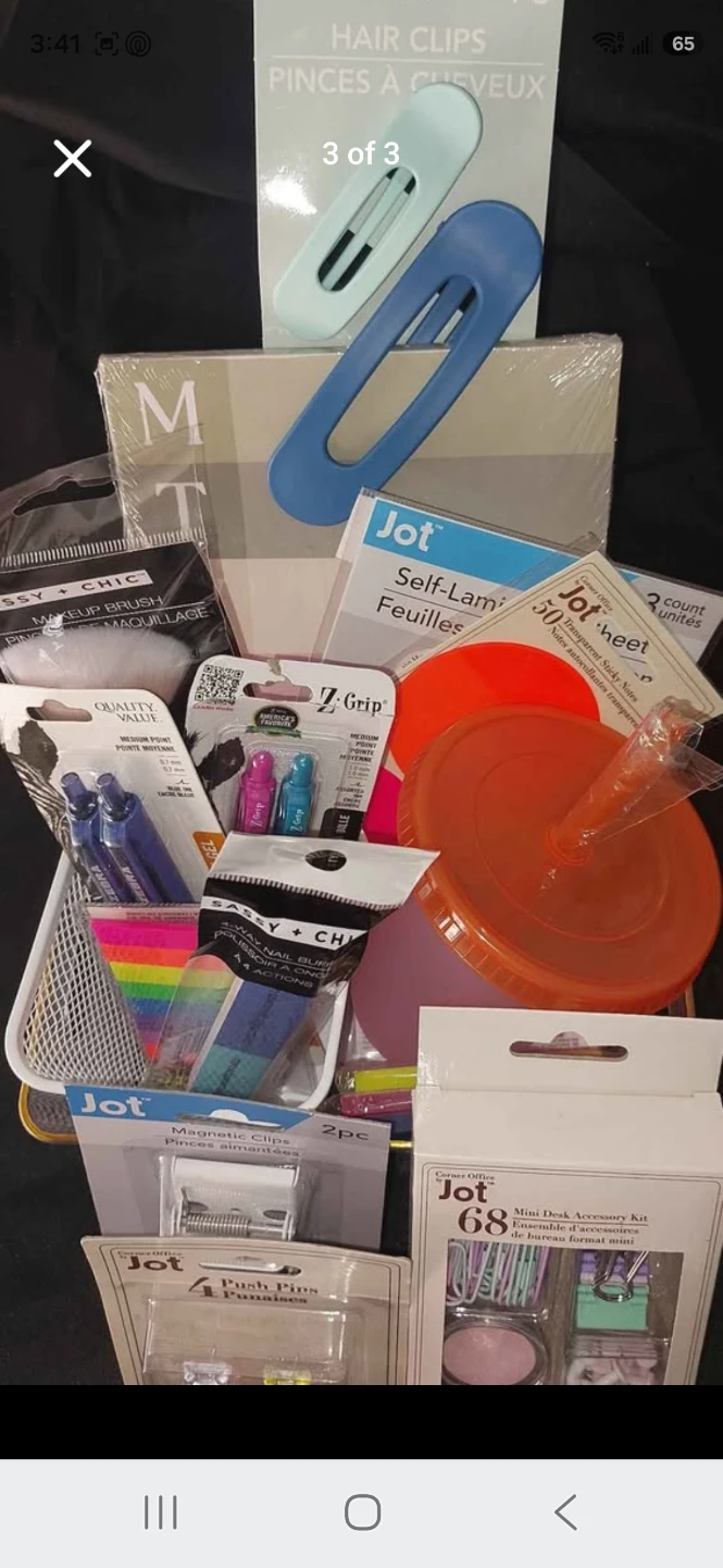 Assorted Stationery and Desk Accessory Bundle - photo 3