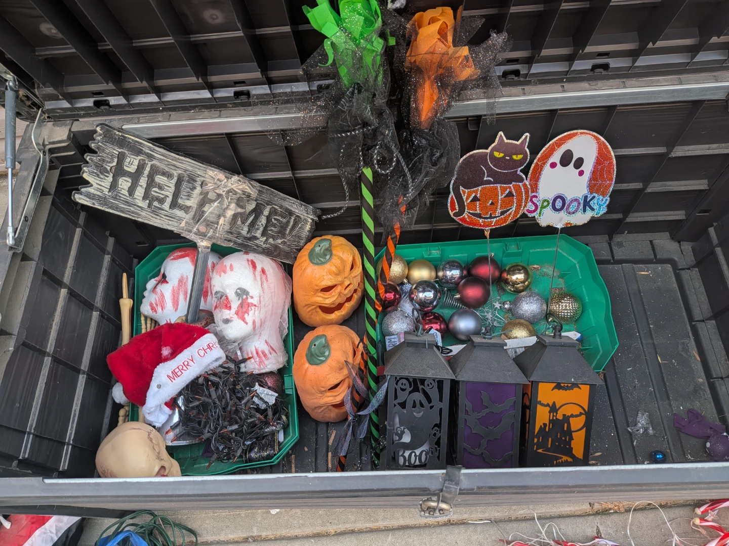 Outdoor Christmas decorations - photo 5