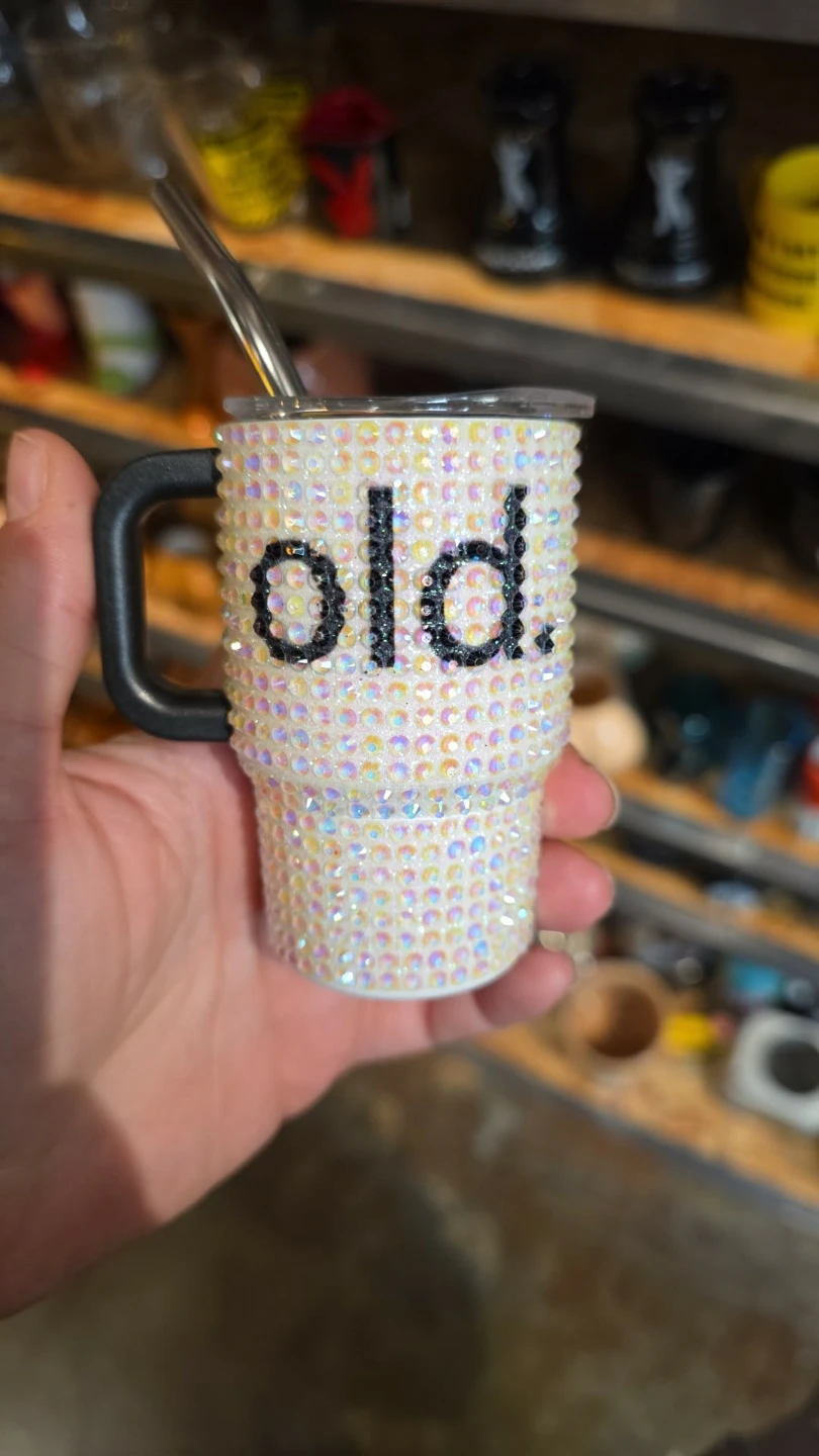 Rhinestone Cold Tumbler