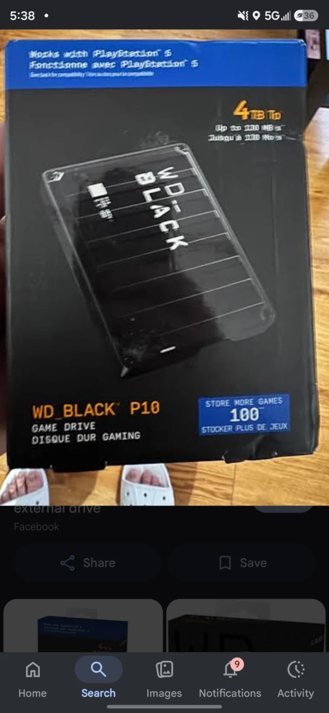 WD_BLACK P10 4TB Game Drive