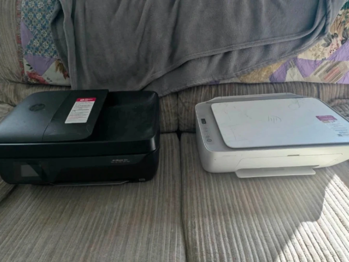 Two HP DeskJet All-in-One Printers