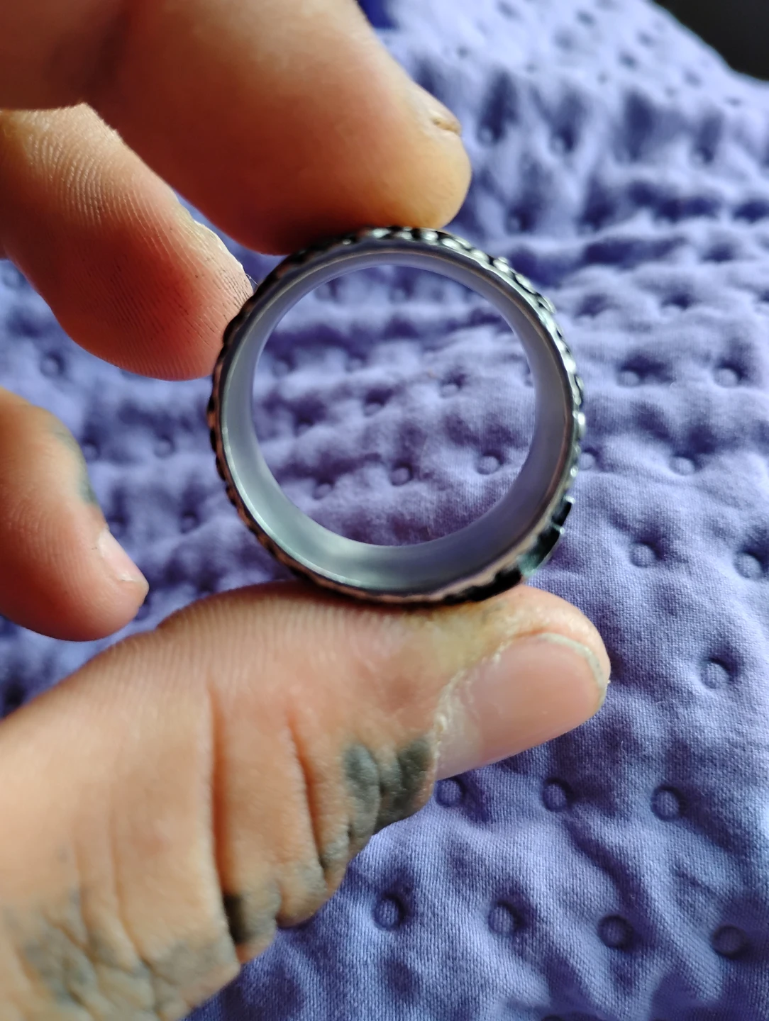 Harley Davidson flame band ring - photo 3