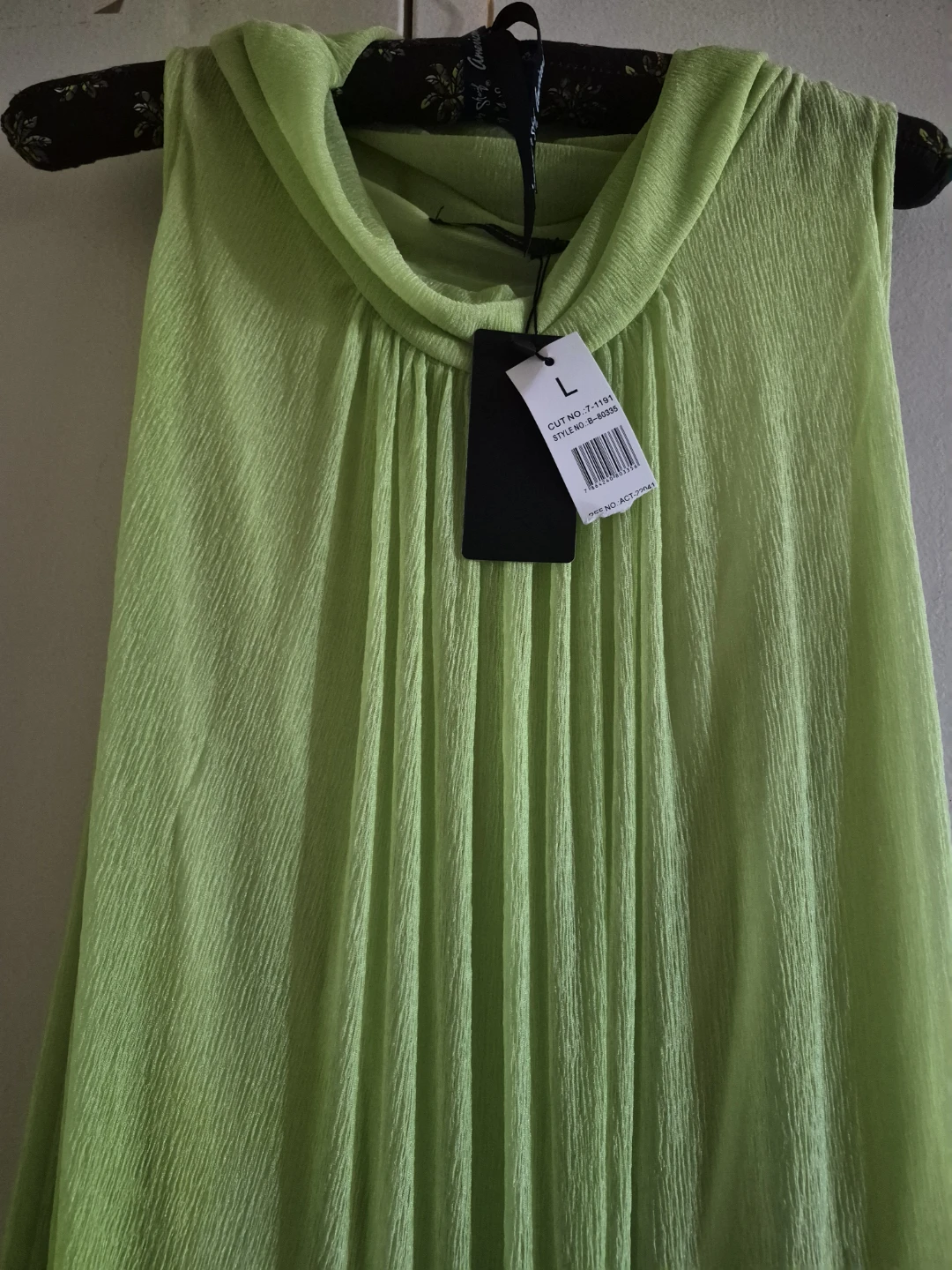 Maccine Lime Green Sleeveless Top - photo 3