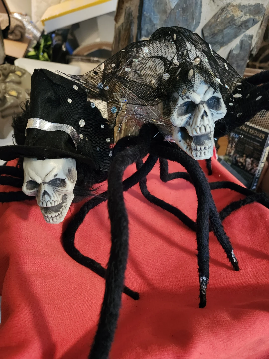 Halloween Skeleton Spider Decorations