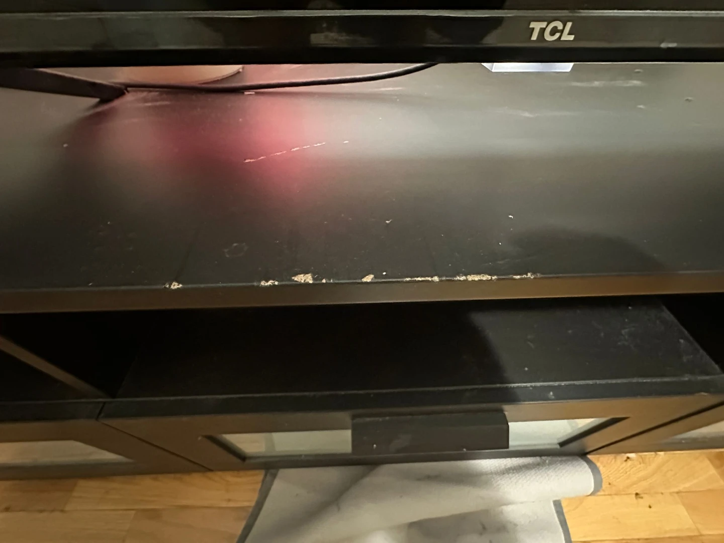 TV stand with shelves and drawer 180cm - photo 2