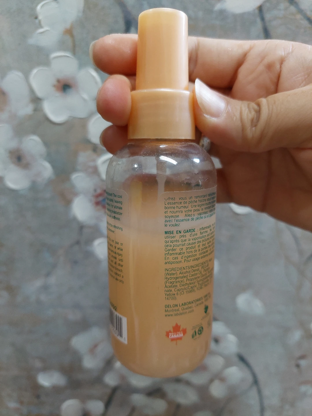 Delon Refreshing Peach Body Mist 🏈 - photo 2