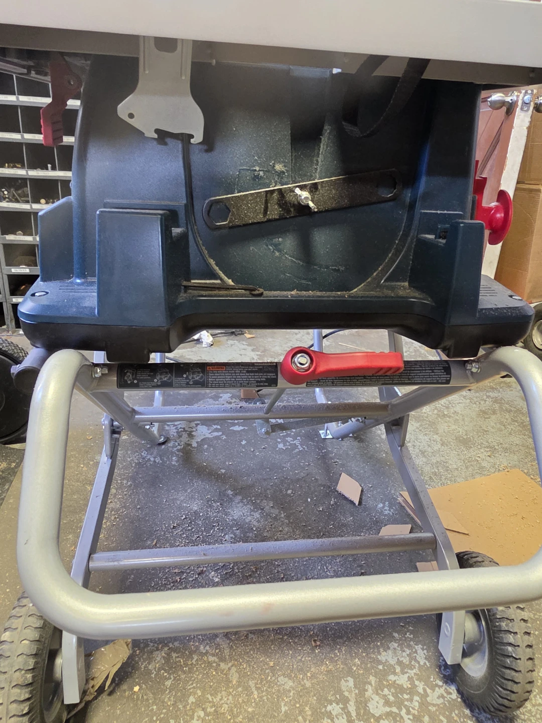 Bosch 4100XC Table Saw with Gravity Rise Stand - photo 5