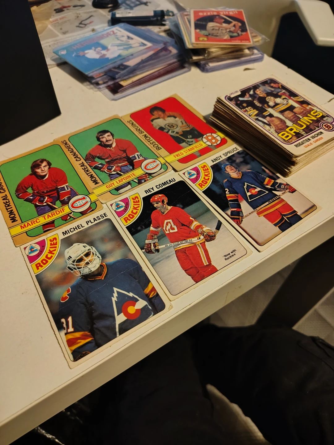 1960-70s Vintage NHL Hockey Trading Card Lot 48 cards