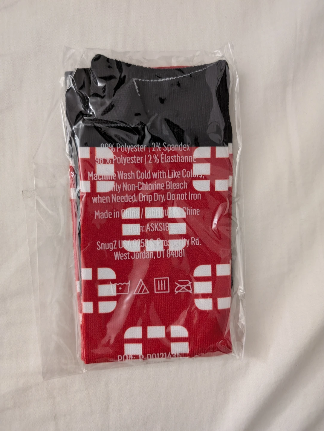 Brand New Fortinet USA Cybersecurity Tech Swag Socks - photo 2