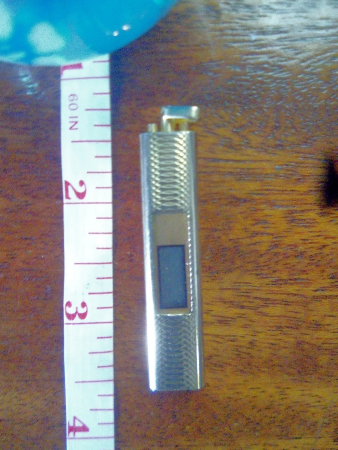 Vintage Slim Gold Tone clock