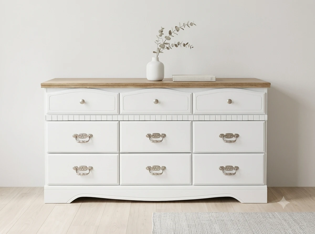 White Dresser