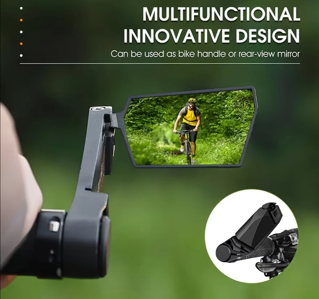 BIKE REAR VIEW MIRRORS/ BULLHORN GRIPS NEW - photo 5