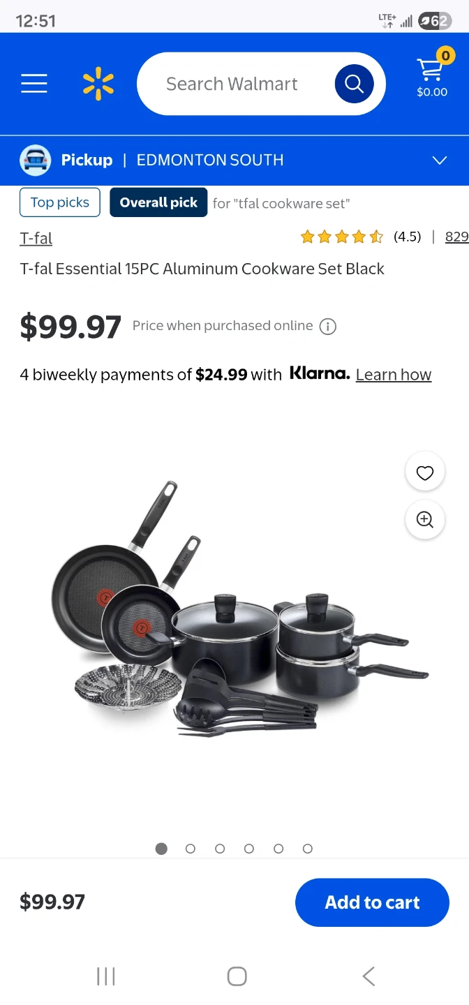 T fal cookware set 15 pieces - photo 2