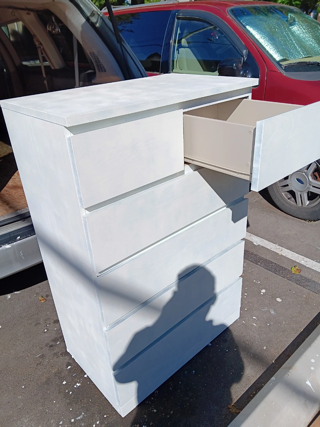 IKEA Malm 6-Drawer Dresser White - photo 5