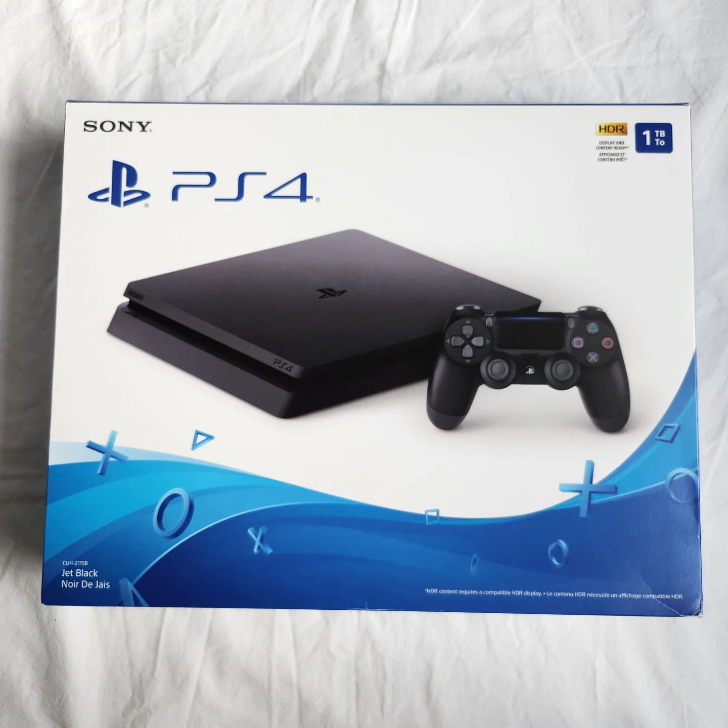 Sony PlayStation 4 Slim 1TB Jet Black Complete in Box - photo 5