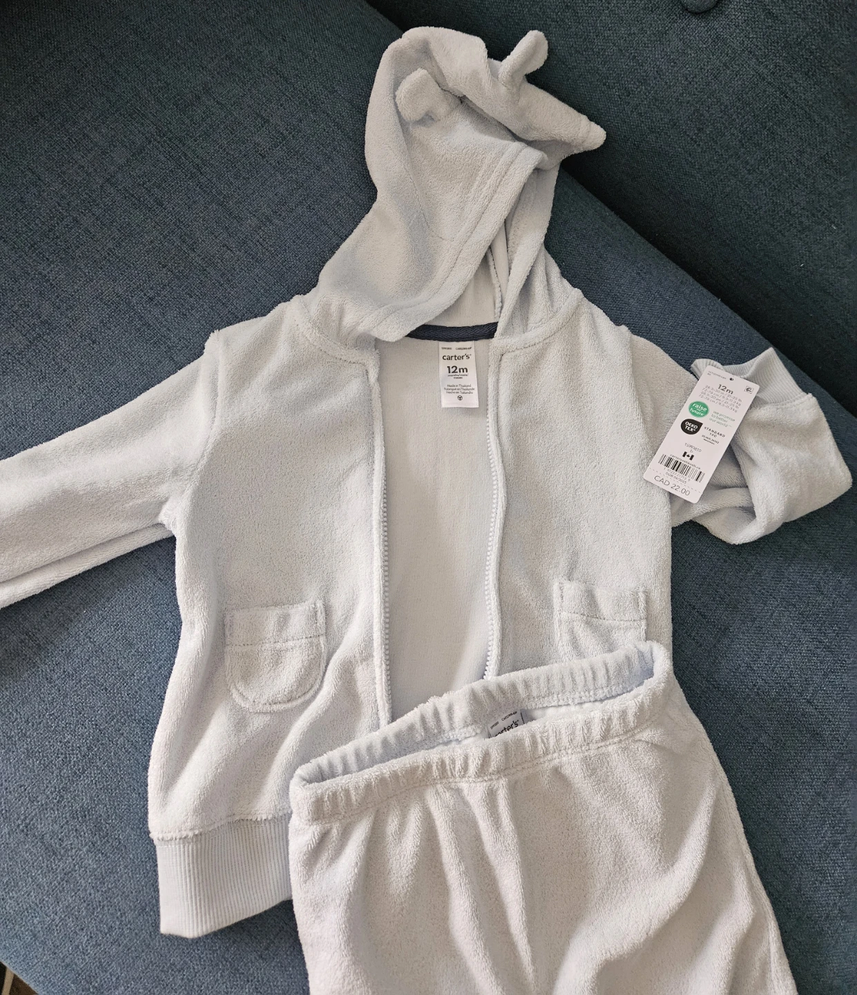 Carter's Baby 2 piece little dog cardigan set - photo 2