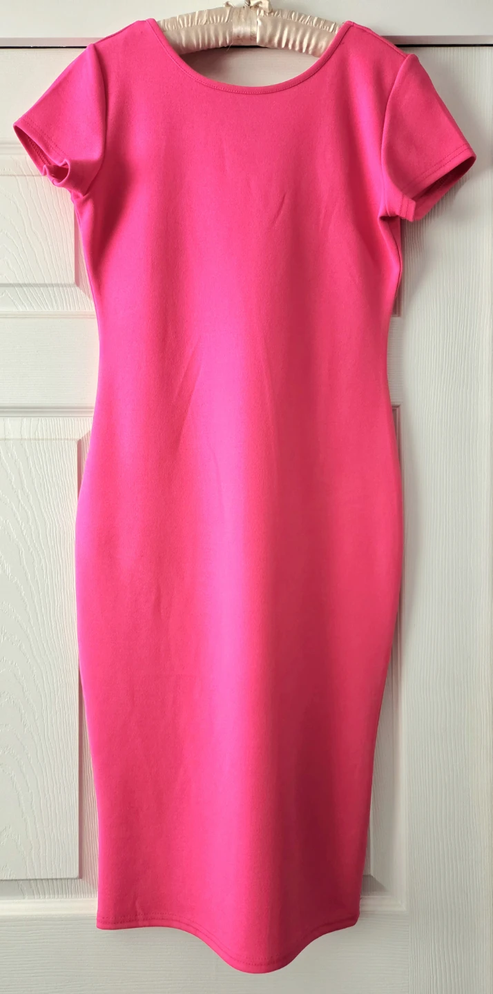 Hot Pink Mini Dress