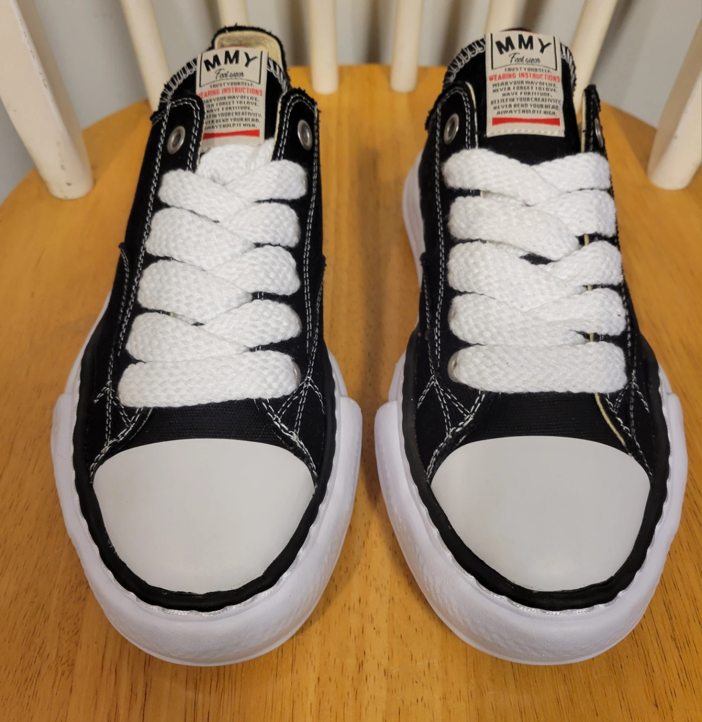 Maison Mihara Yasuhiro Peterson OG Sole Canvas Low Size  8 / 41 - photo 3