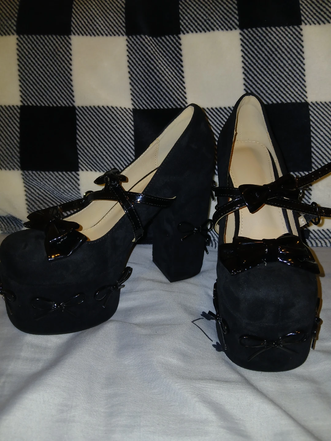 black high heels y2k - photo 3