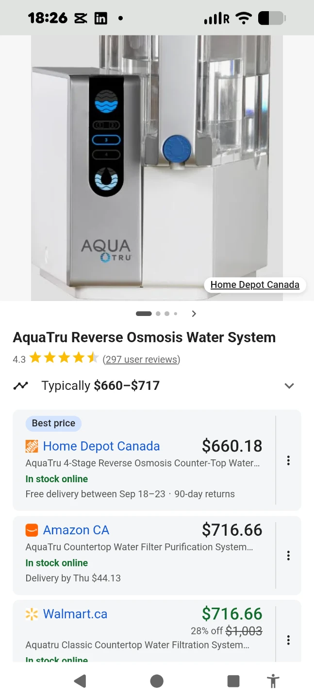 AquaTru Reverse Osmosis Water System - photo 2