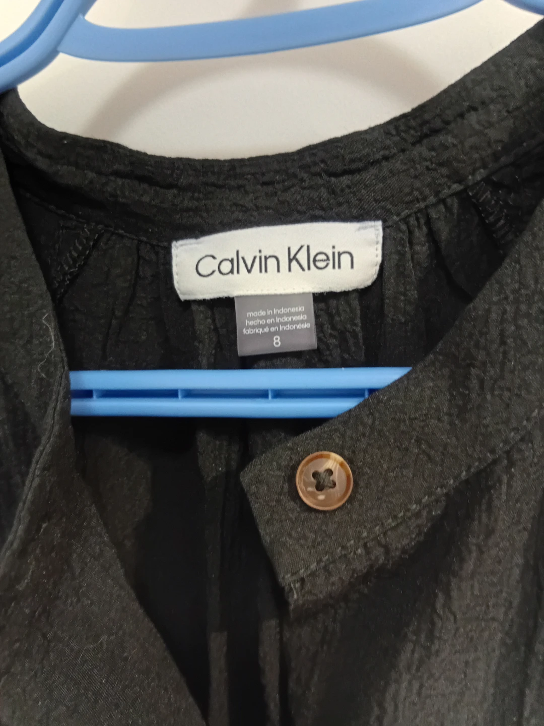 Robe midi noire Calvin Klein - photo 3