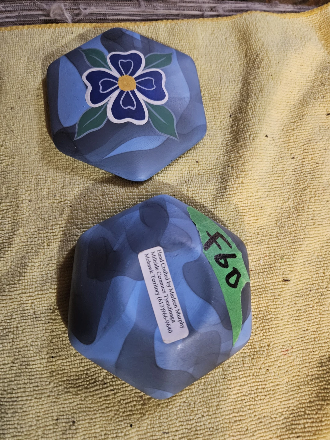 Millside Ceramics Hexagonal Trinket Dish - photo 5