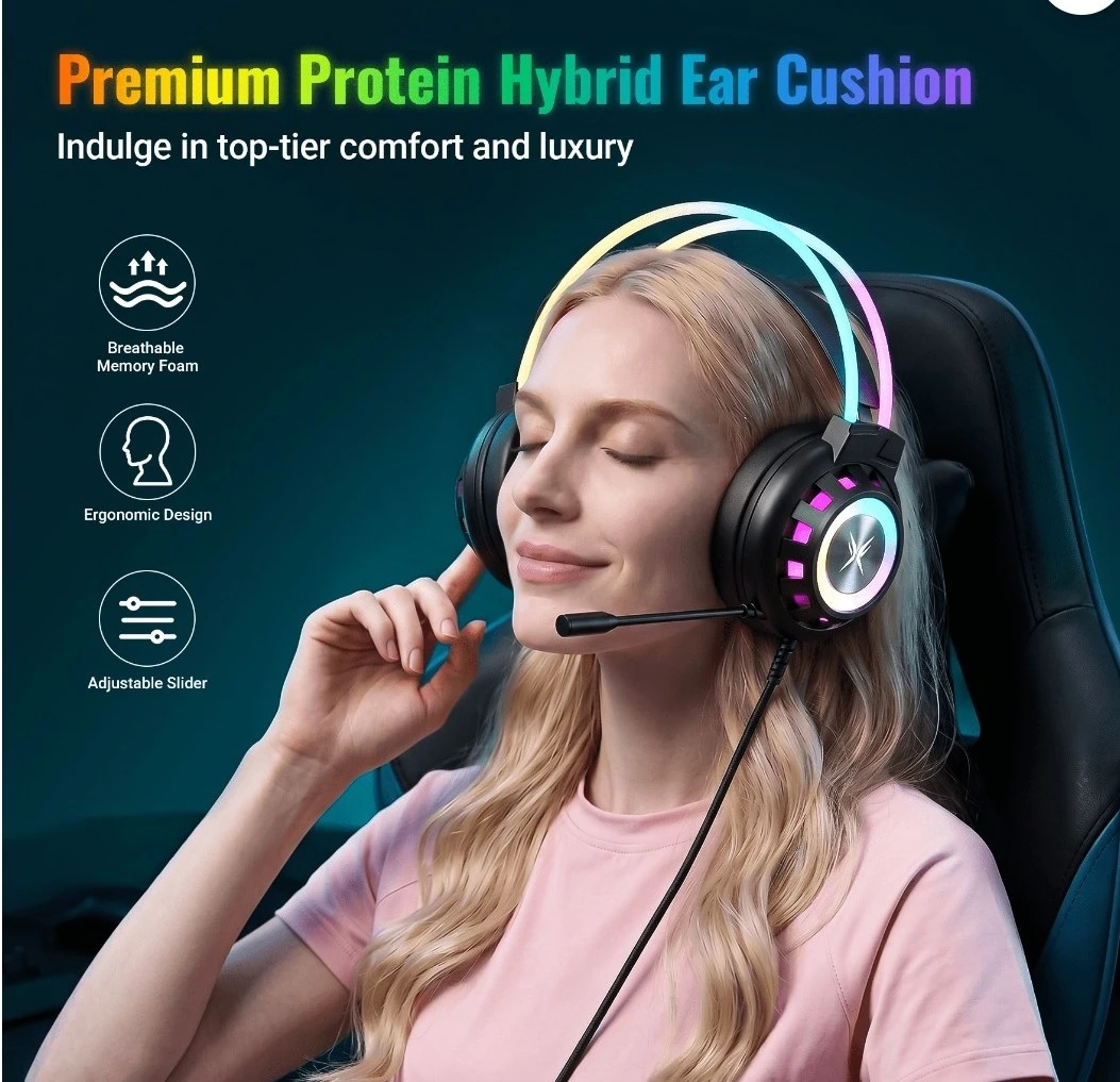 Vatool Gaming Headset with 7.1 Surround Sound - photo 2