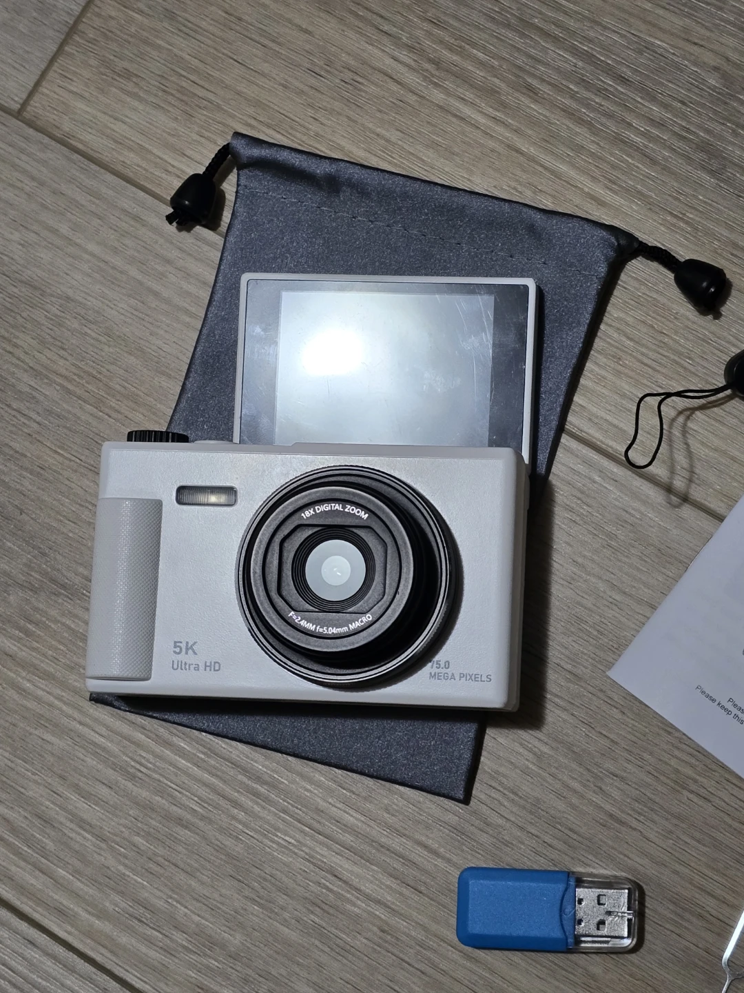 5K Digital Camera with 32GB TF Card - photo 2