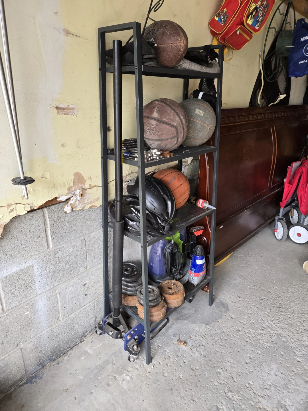 Sports Equipment and Storage Shelf - photo 2