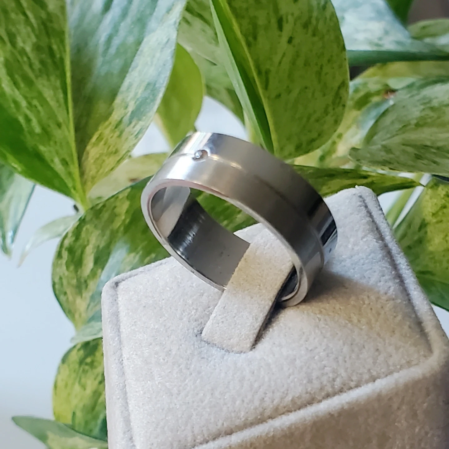 Store closed. New Steel Ring with tag. - photo 2