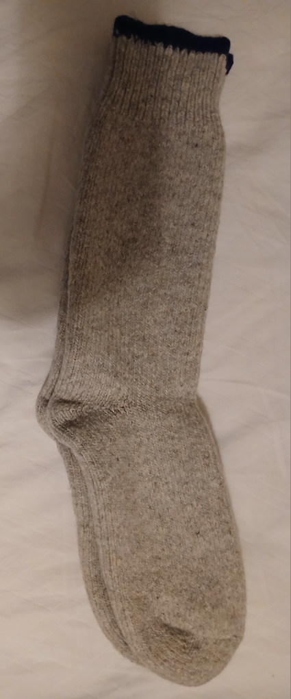 Wool Blend Crew Socks