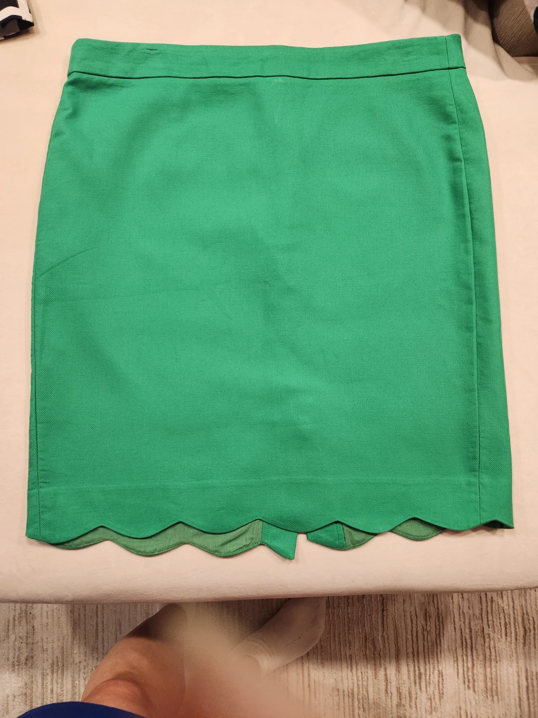 J.Crew Scalloped Hem Skirt Size 12 - photo 2
