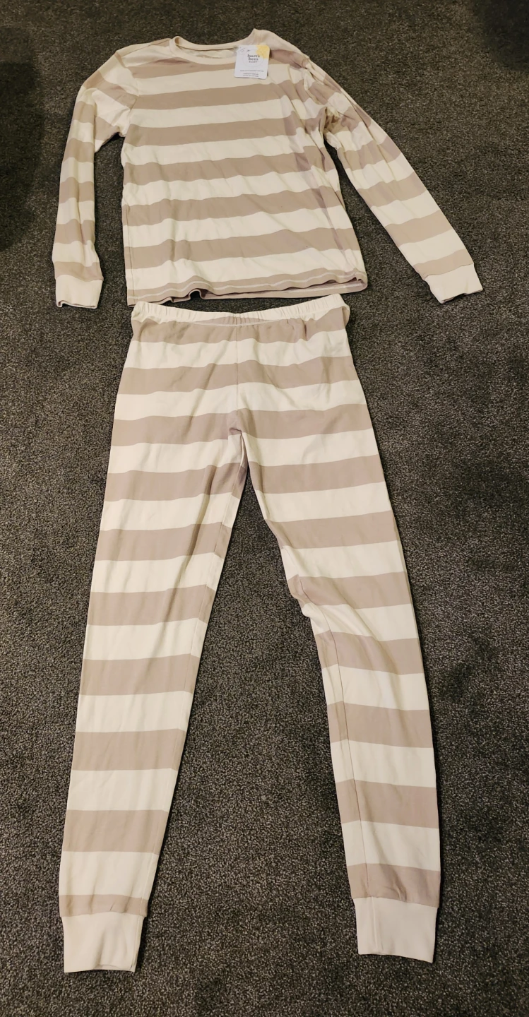 Burt's Bees Baby 2-Piece Striped Pajama Set